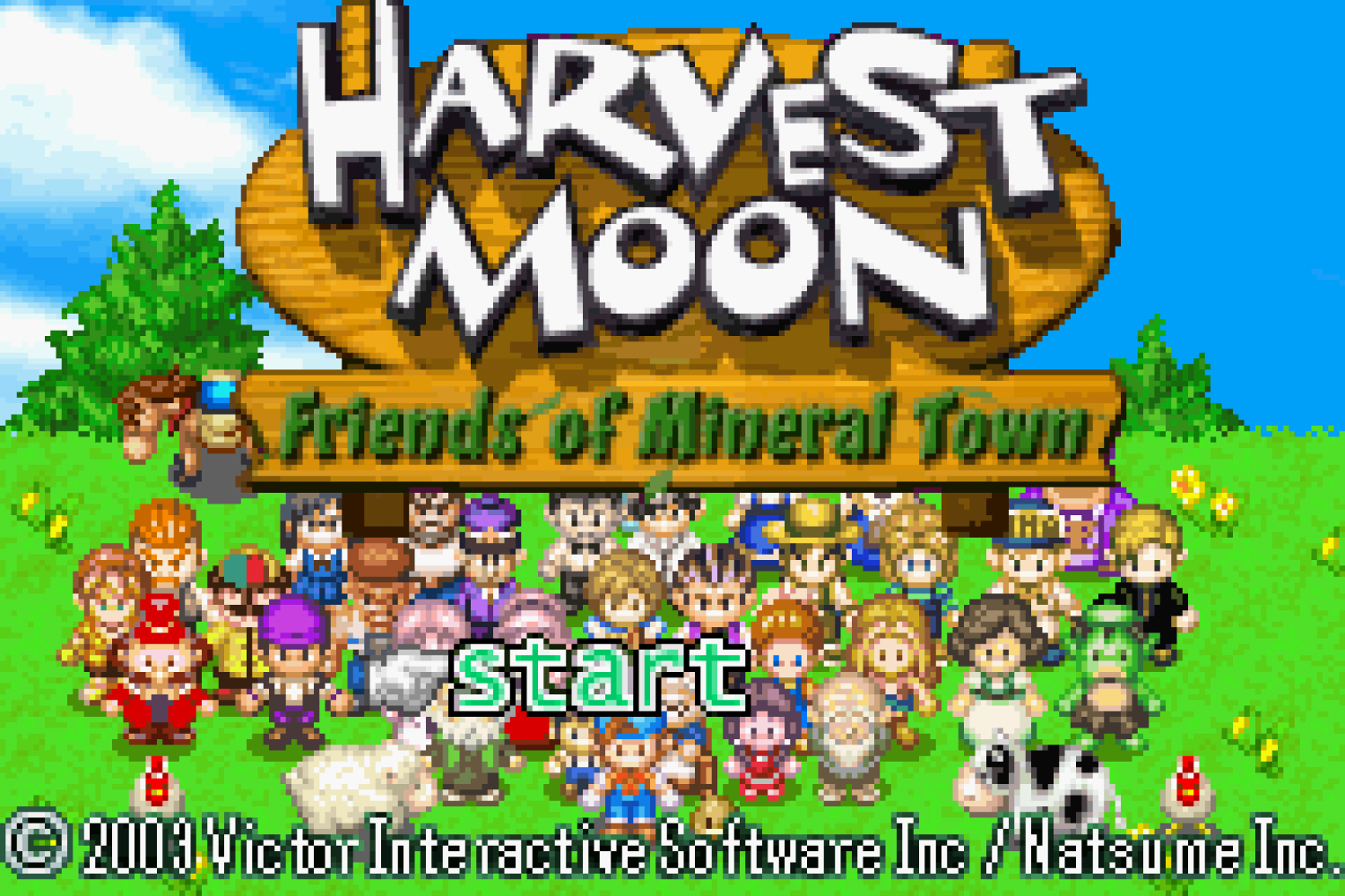 Harvest Moon - Friends of Mineral Town